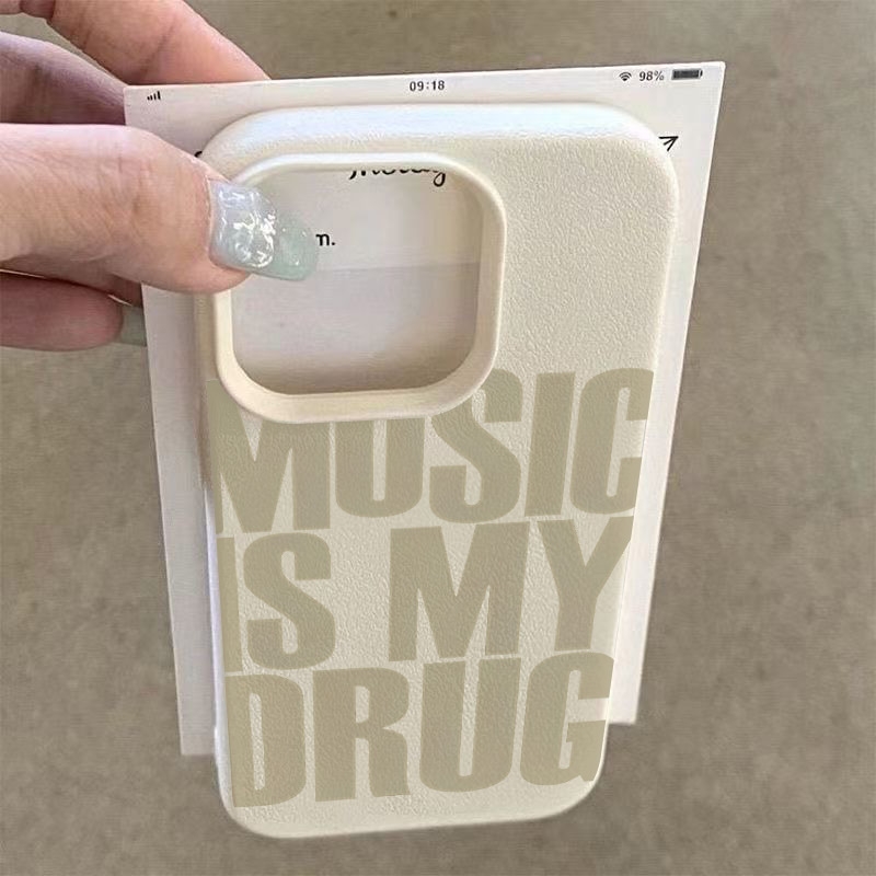 MUSIC IS MY DRUG Pattern Phone - Samsung Galaxy A55 评论和价格