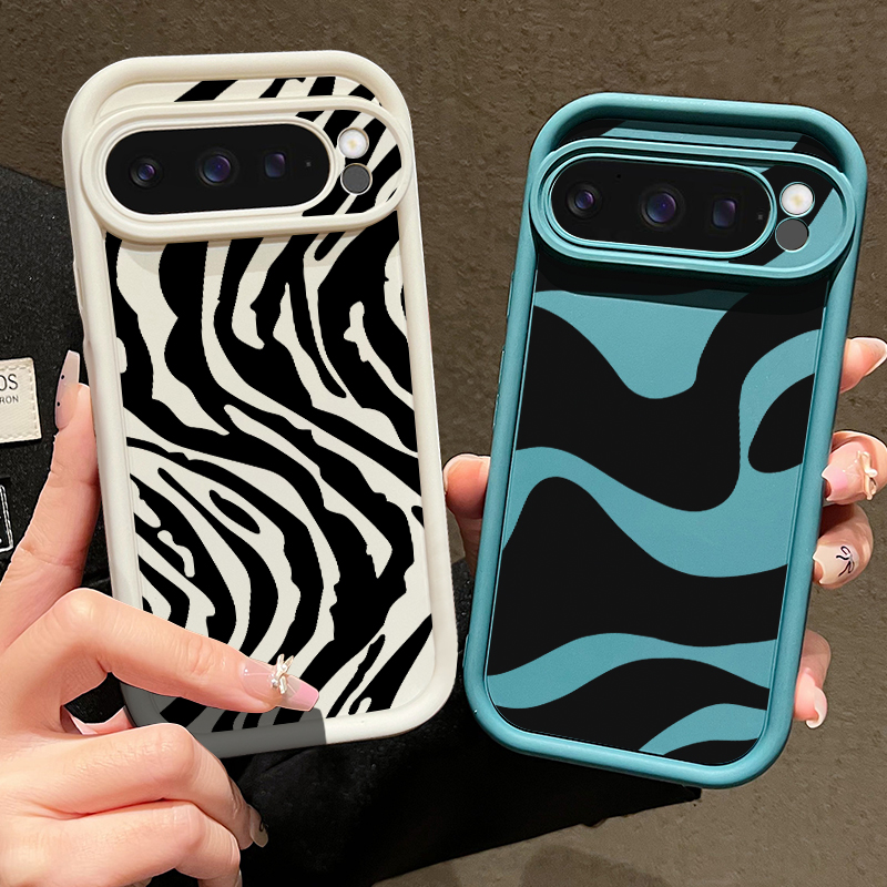 Zebra Stripe Pattern TPU Phone - Google Pixel 9 评论和价格