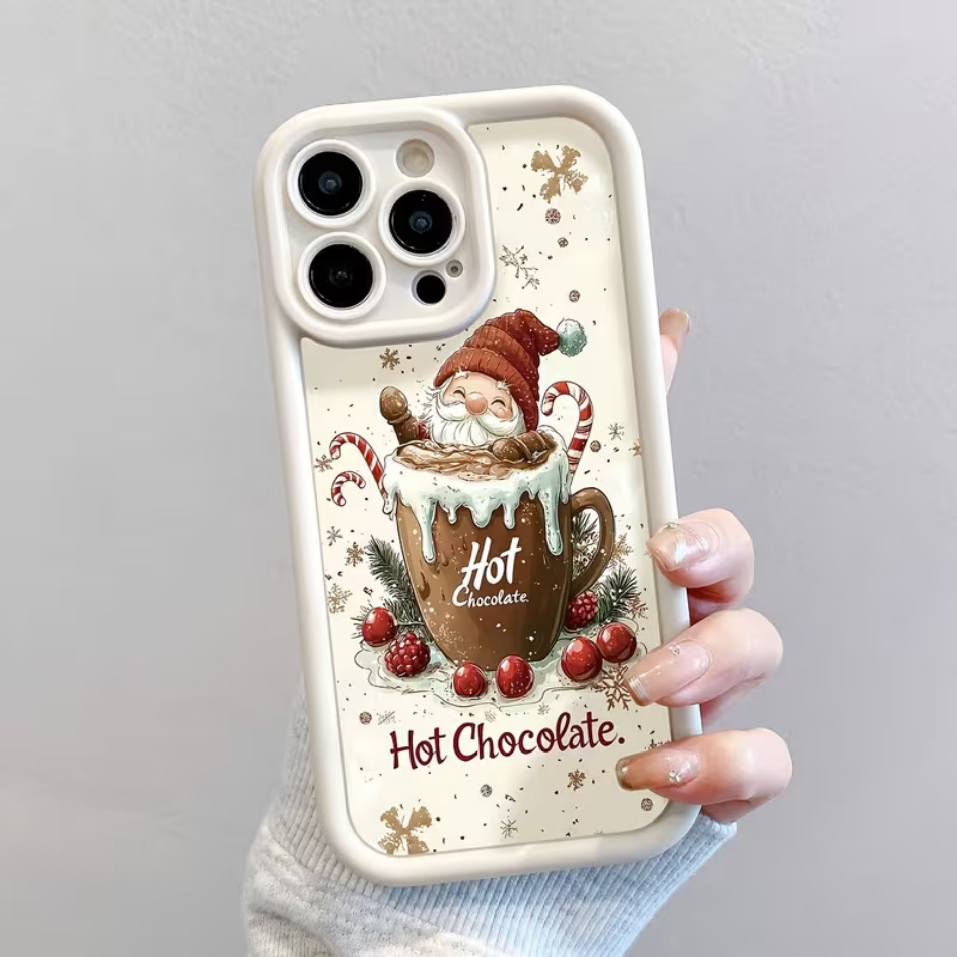 Silicone Cute Santa Claus Prin - Apple Iphone 15 Pro Max 评论和价格