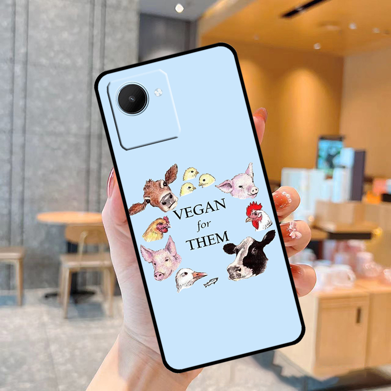 Go Vegan Case For Realme 11 10 - Realme C67 评论和价格