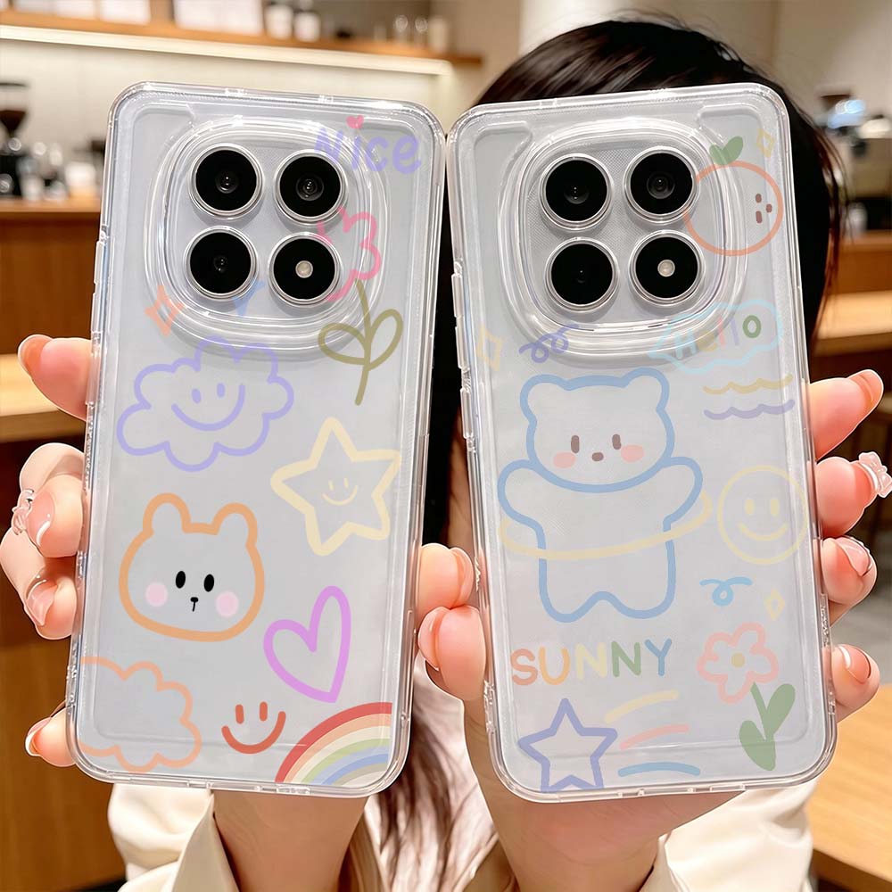 Art Cloud Smile Phone Case For - Xiaomi Poco X6 评论和价格