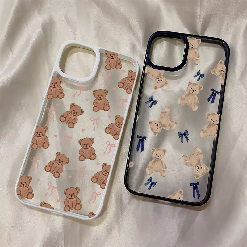 Cute Teddy Bear Bowknot Phone  - Samsung Galaxy A55 评论和价格