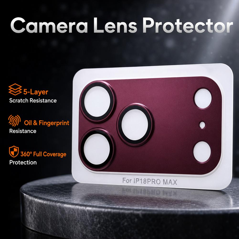 Metal Tempered Glass Camera Pr - Camera Lens Protector 评论和价格