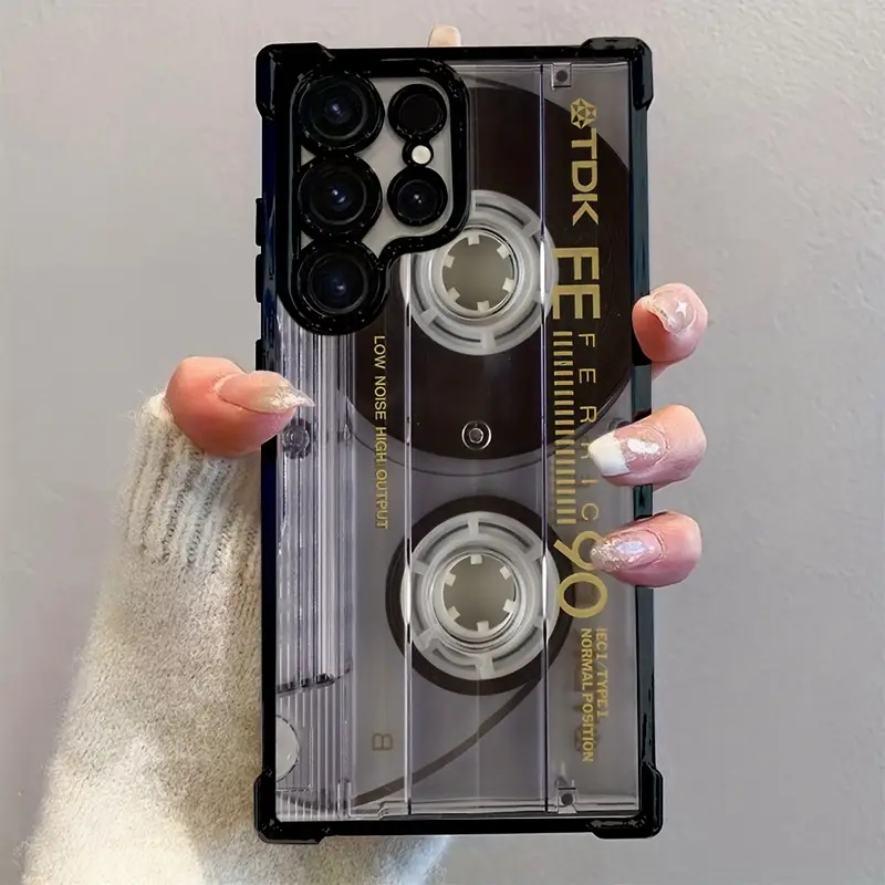 Retro Cassette Pattern Plating - Samsung Galaxy A55 评论和价格