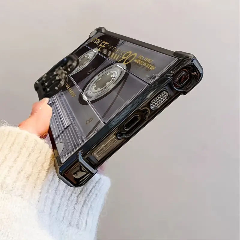 Retro Cassette Pattern Plating - Samsung Galaxy A55 评论和价格